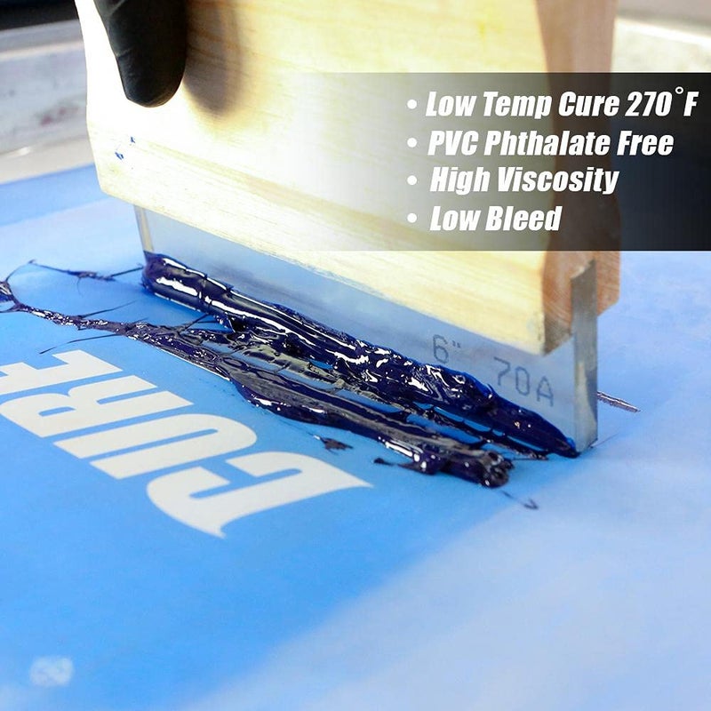 Screen Print Direct حبر الطباعة بالشاشة Rapid CureÂ® لون كحلي (بنت - 16 أونصة) - حبر بلاستيسول للطباعة بالشاشة، طلاء قماش يجف بسرعة - Screen Print DirectÂ®، صنع في الولايات المتحدة - Image 5